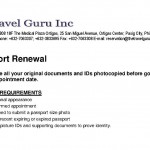 PASSPORT REQUIREMENTS RENEWAL