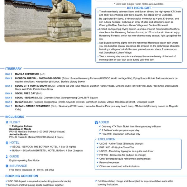 Korea-Tri-Cities-KTX-Train-Adventure-Seoul-Gyeonggi-Busan7D5N