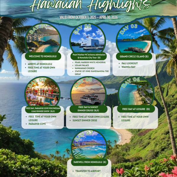 7-Days-Hawaiiwan-Highlights